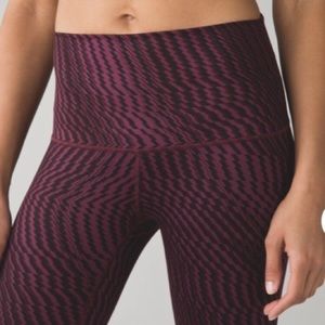 lululemon hi rise wunder under crops 🍋